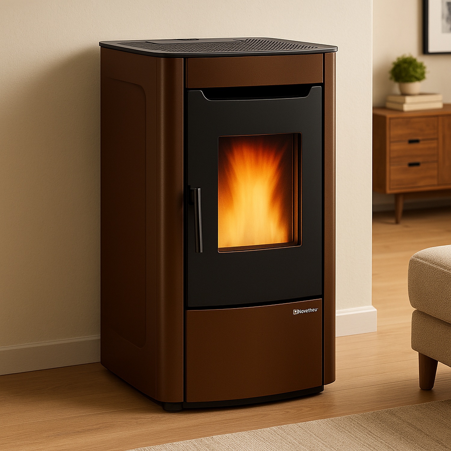 Extraflame SABRY 5.0 EVO - Bronze Pelletofen PRESTIGE
