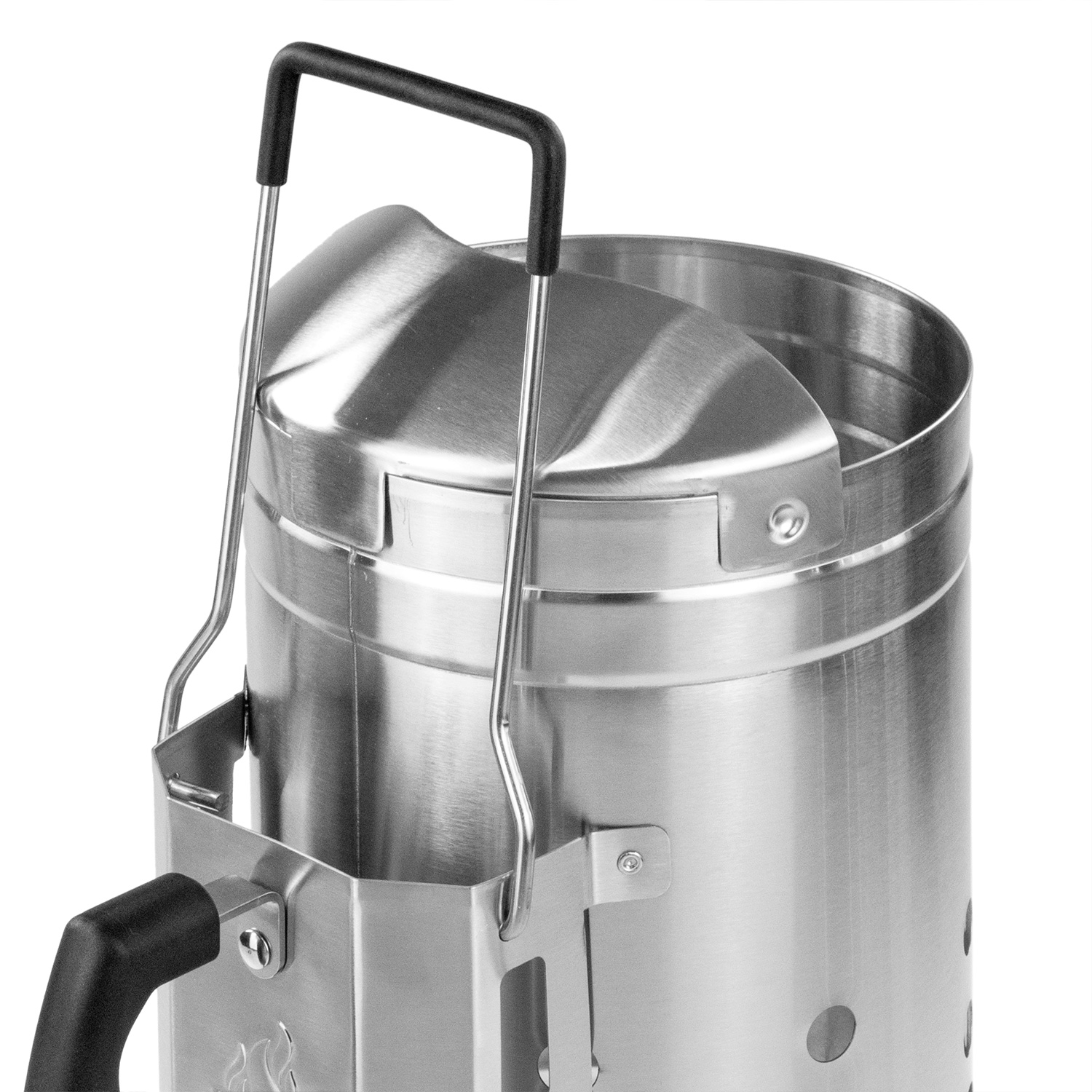 Feuergott Anzündkamin XXL Edelstahl Feuergott Anzündkamin XXL Edelstahl