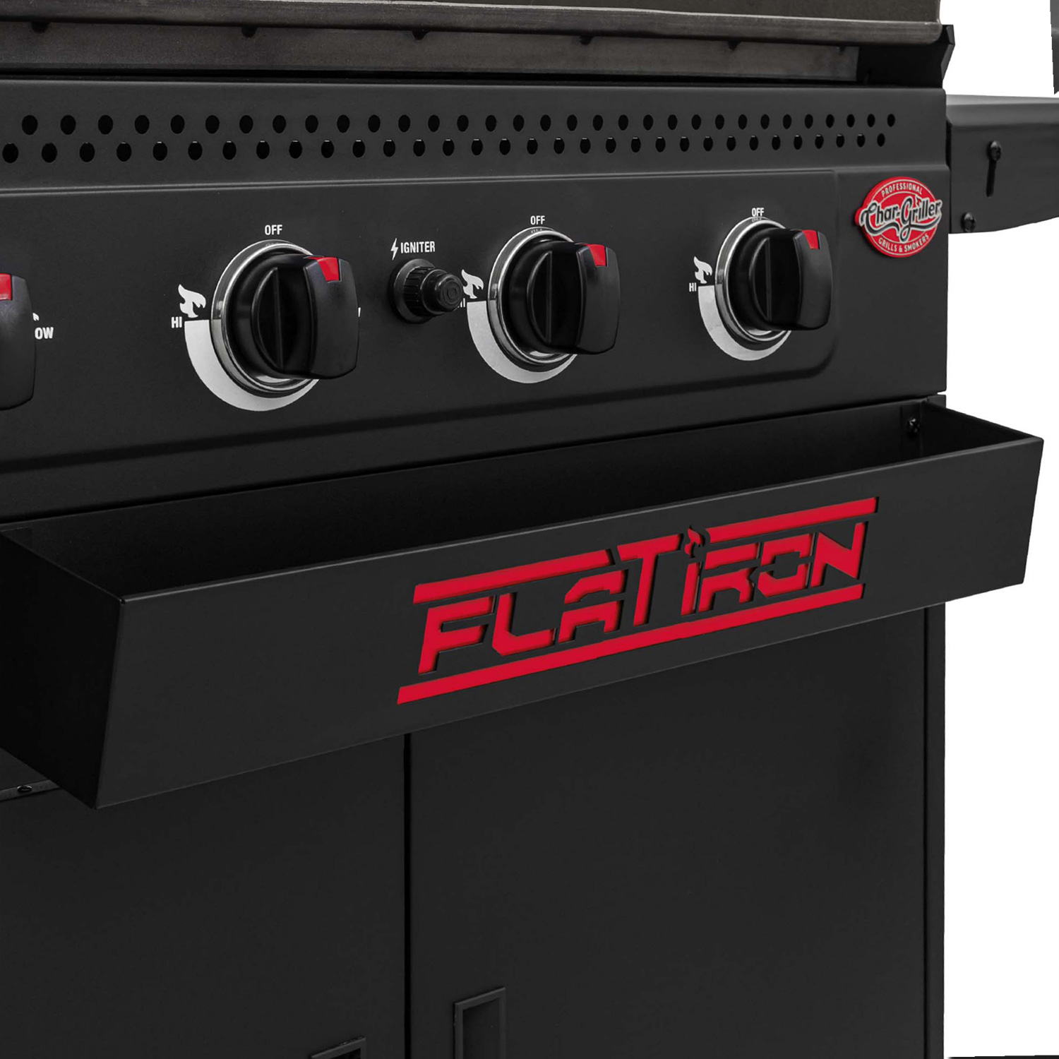Char-Griller Flat Iron 4 Brenner Griddle Gasgrill