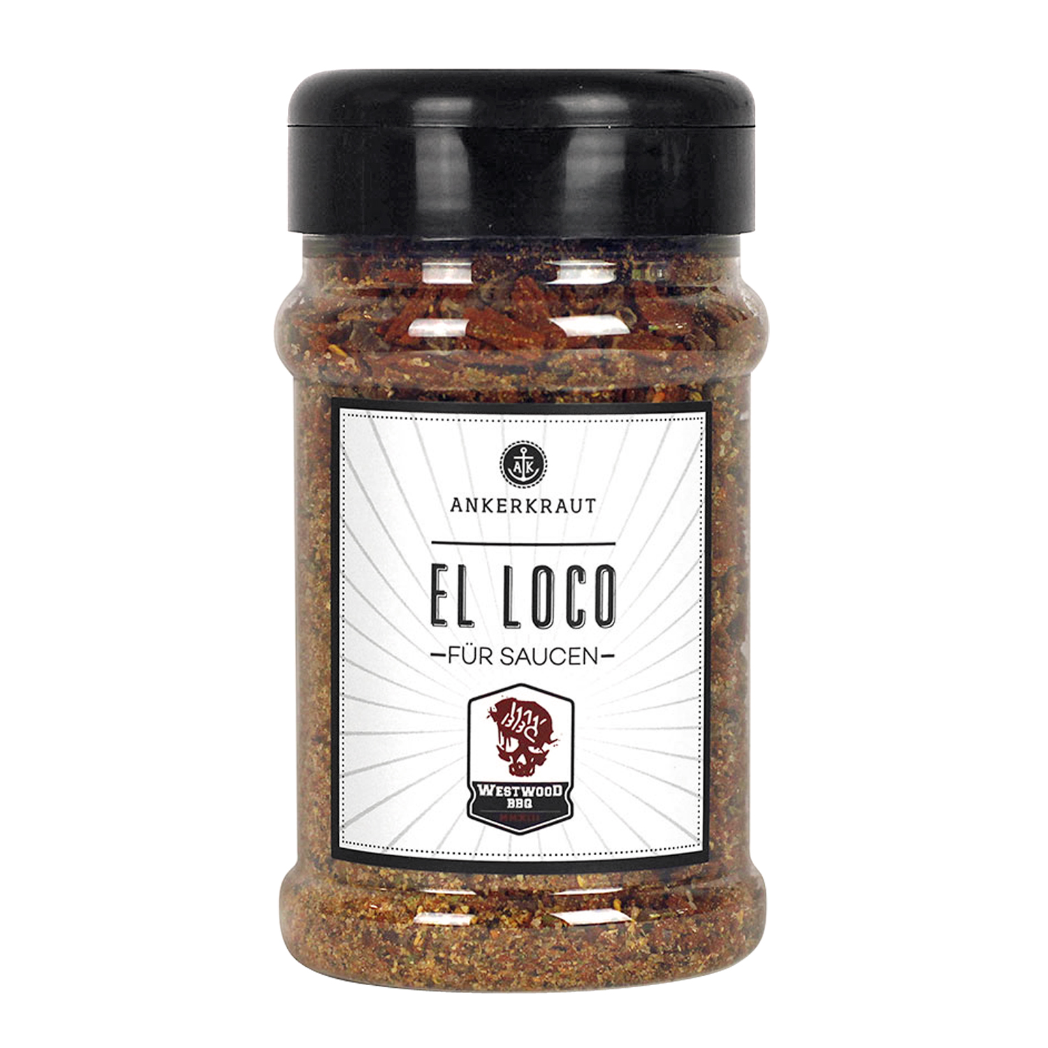 Ankerkraut BBQ-Rub El Loco 160 g Streuer