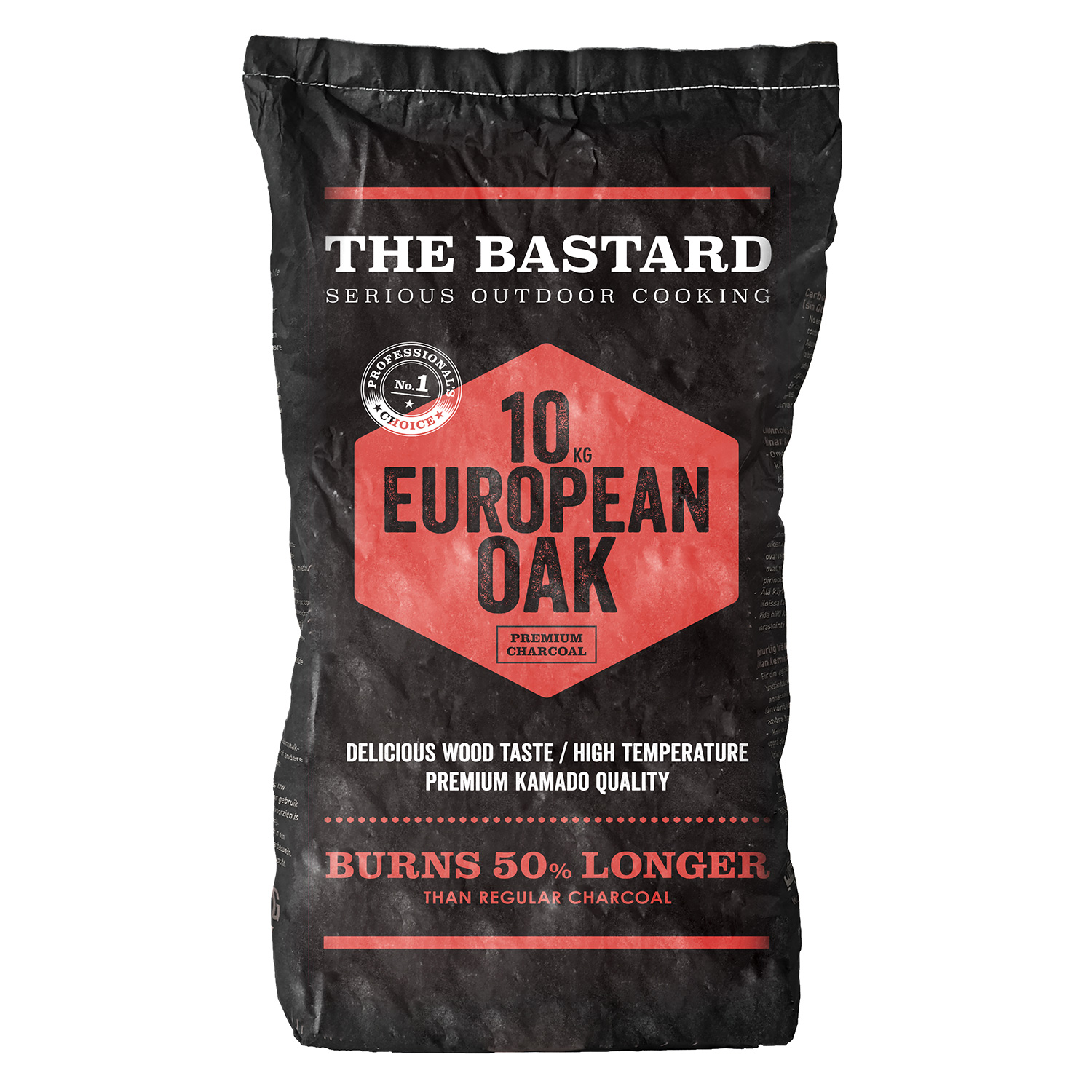 The Bastard European Oak Holzkohle 10 kg The Bastard European Oak Holzkohle 10 kg