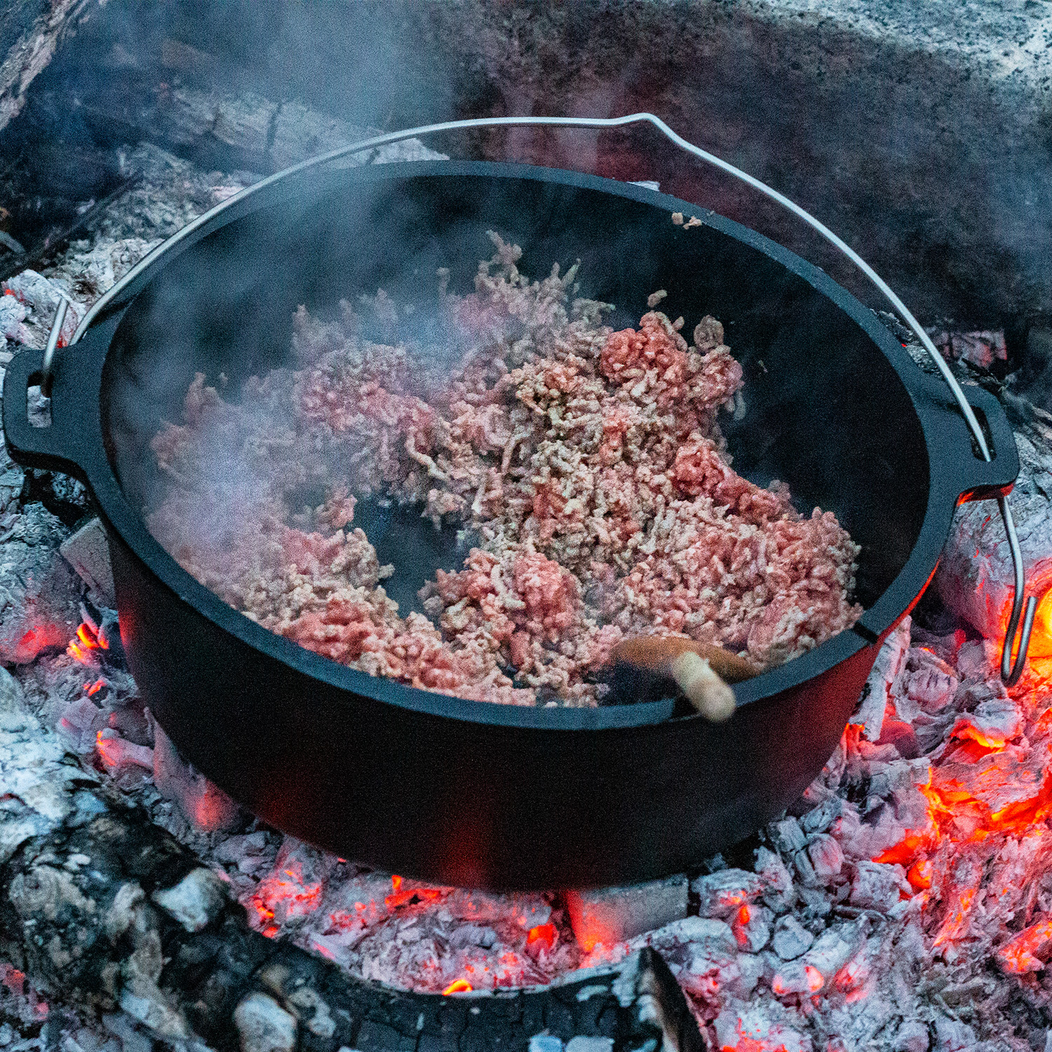 UPGRATE BBQ Chef Board passend für Weber GBS System im Set mit Feuergott Dutch Oven 6l