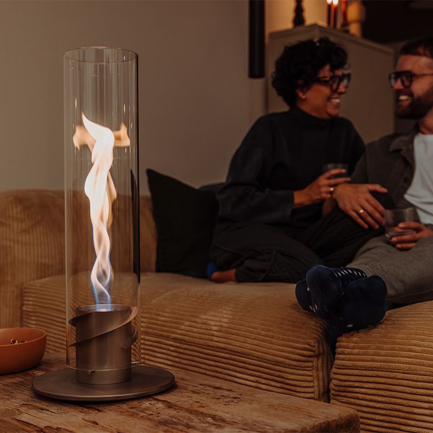 höfats SPIN 900 Tischfeuer grau