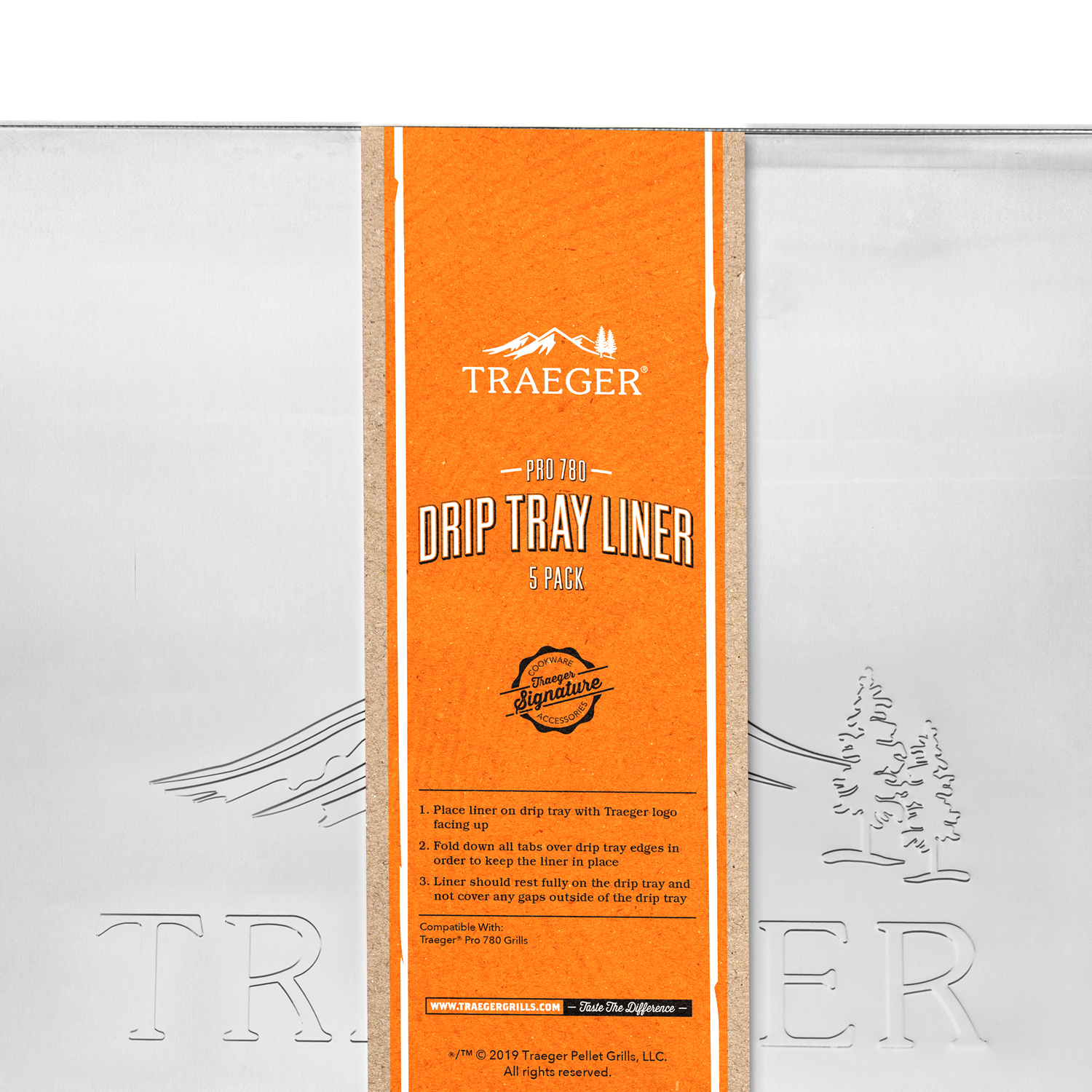 Traeger Ablaufblech-Schutzfolie für PRO 780 Traeger Ablaufblech-Schutzfolie für PRO 780