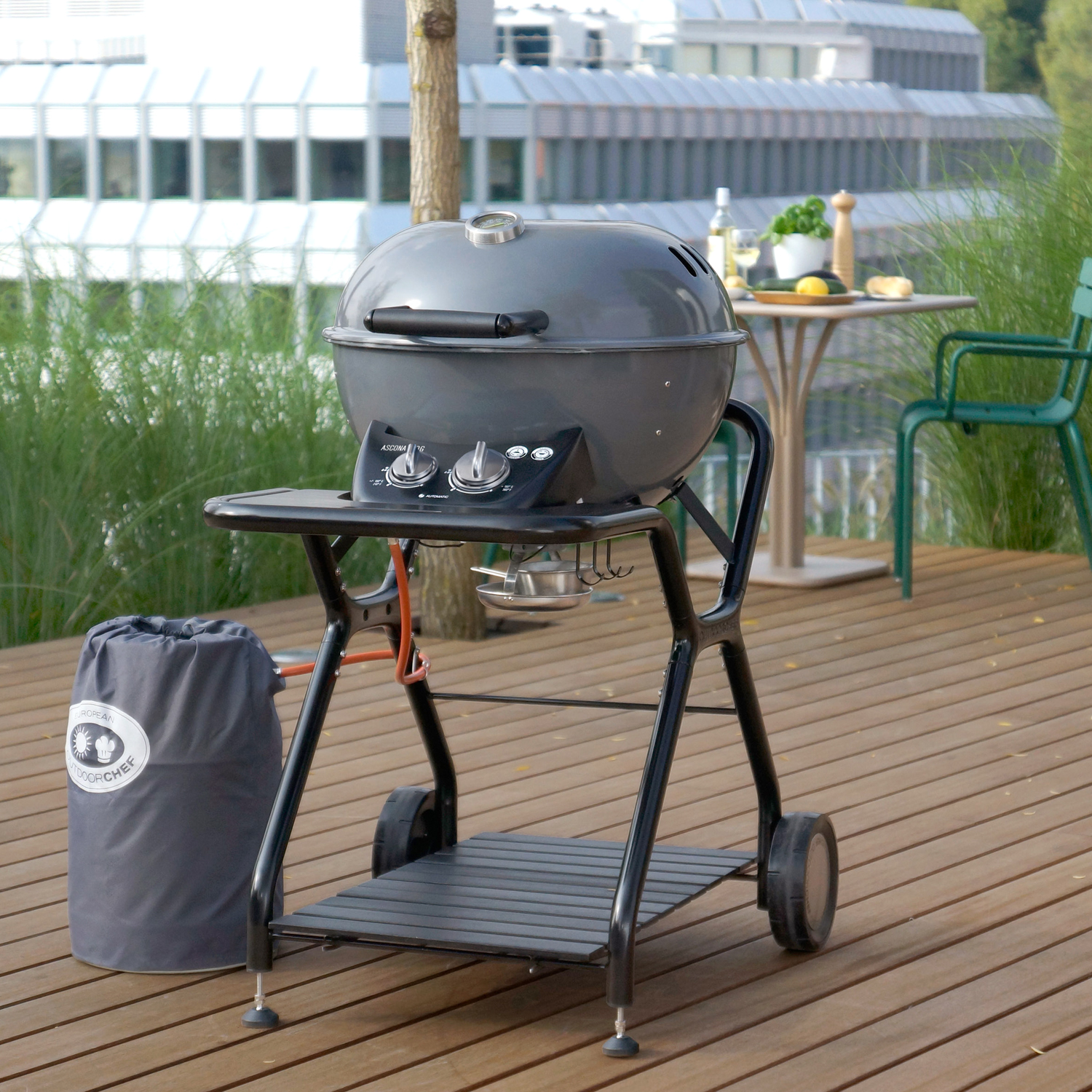Outdoorchef Ascona 570 G Gas-Kugelgrill Dunkelgrau Outdoorchef Ascona 570 G Gas-Kugelgrill Dunkelgrau