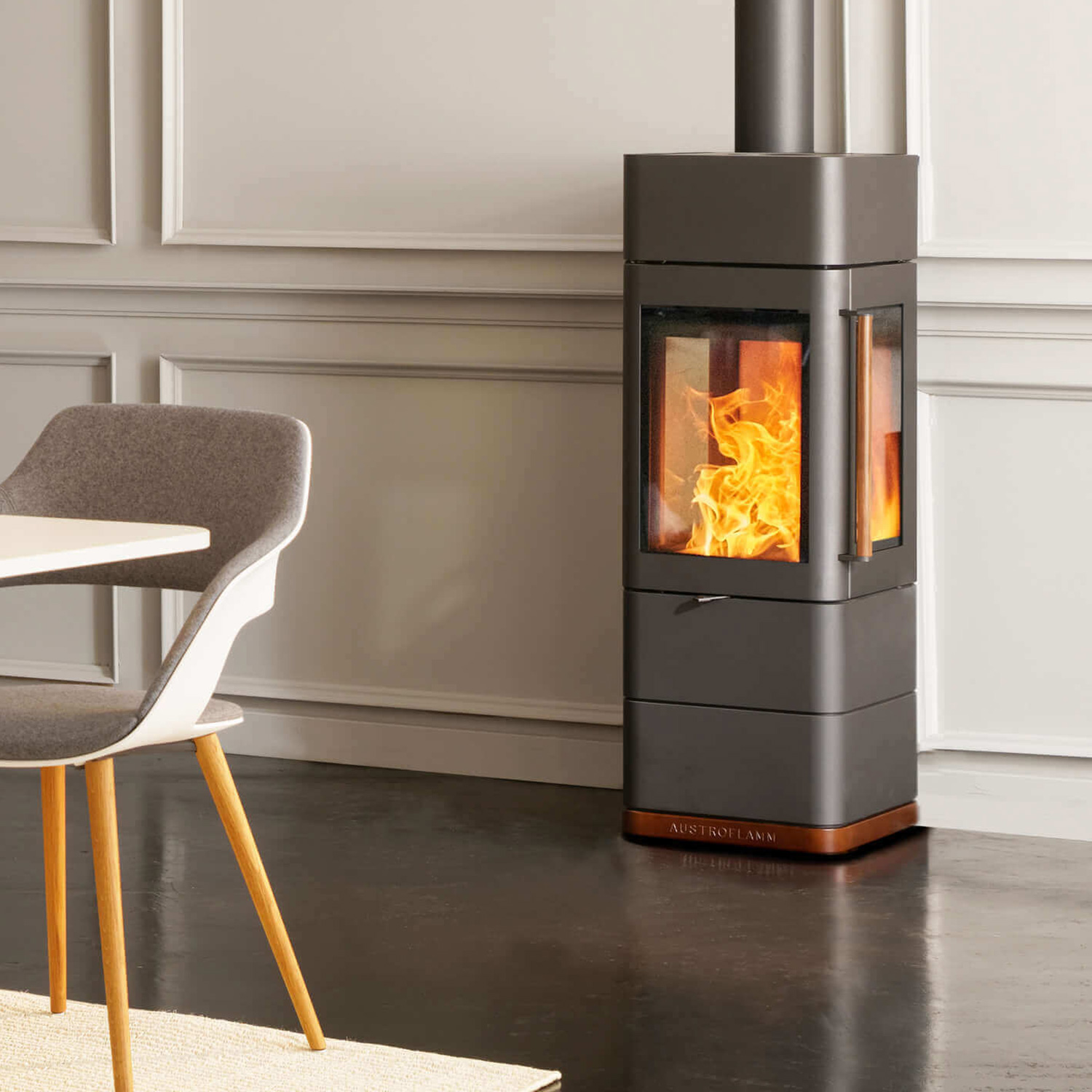 Austroflamm Ivy 2.0 Kaminofen Stahl Schwarz Austroflamm Ivy 2.0 Kaminofen Stahl Schwarz