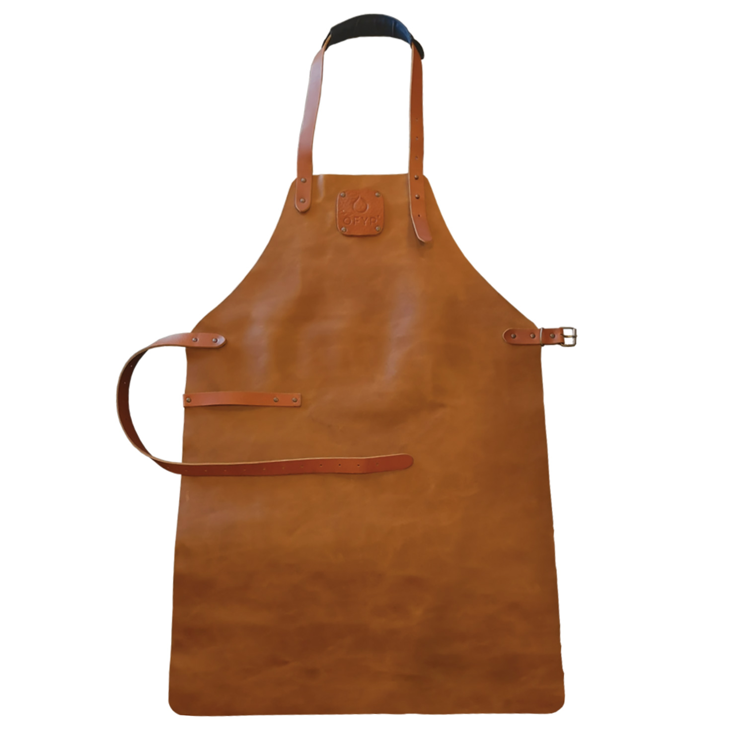 OFYR Grillschürze Leder Braun OFYR Grillschürze Leder Braun