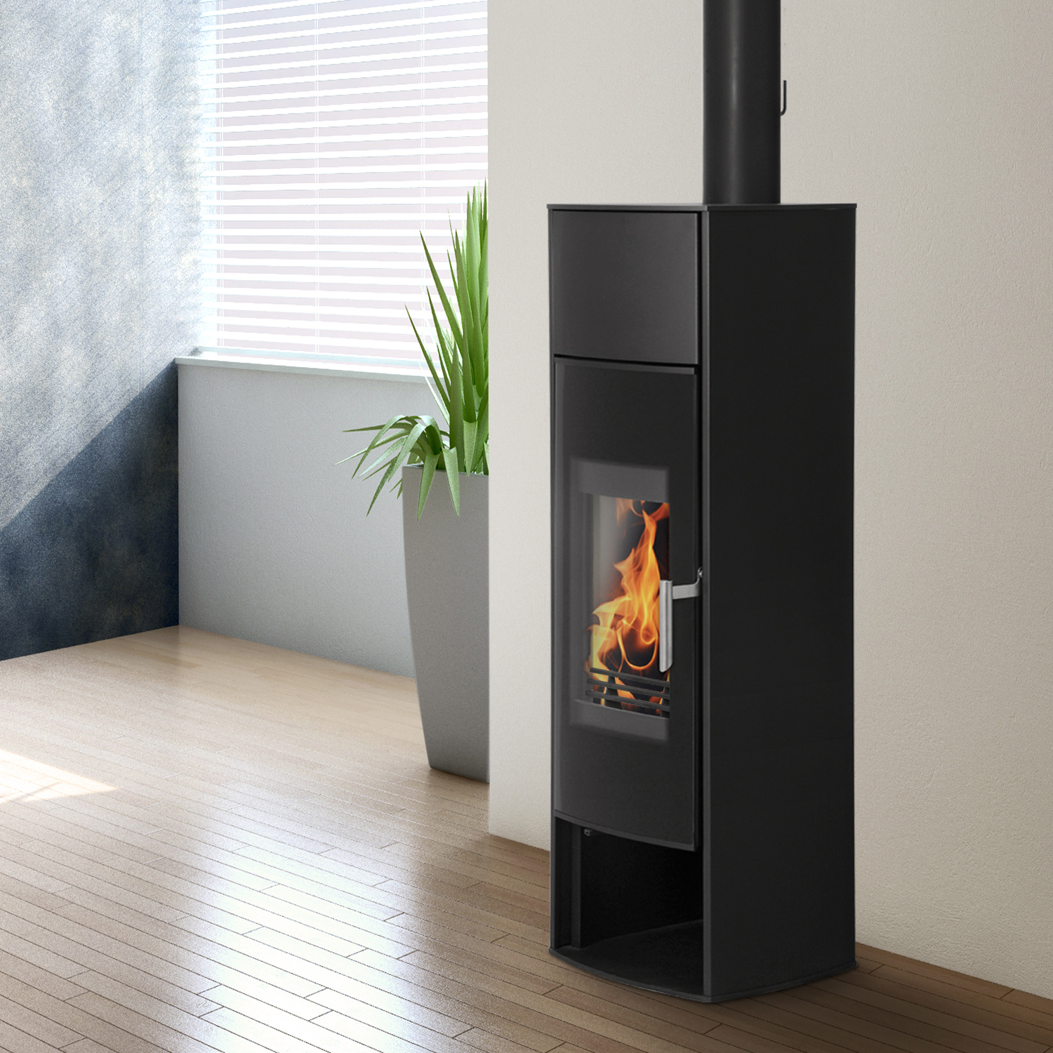 Schmitzker Aqua Wasserführender Kaminofen Base Schmitzker Aqua Wasserführender Kaminofen Base