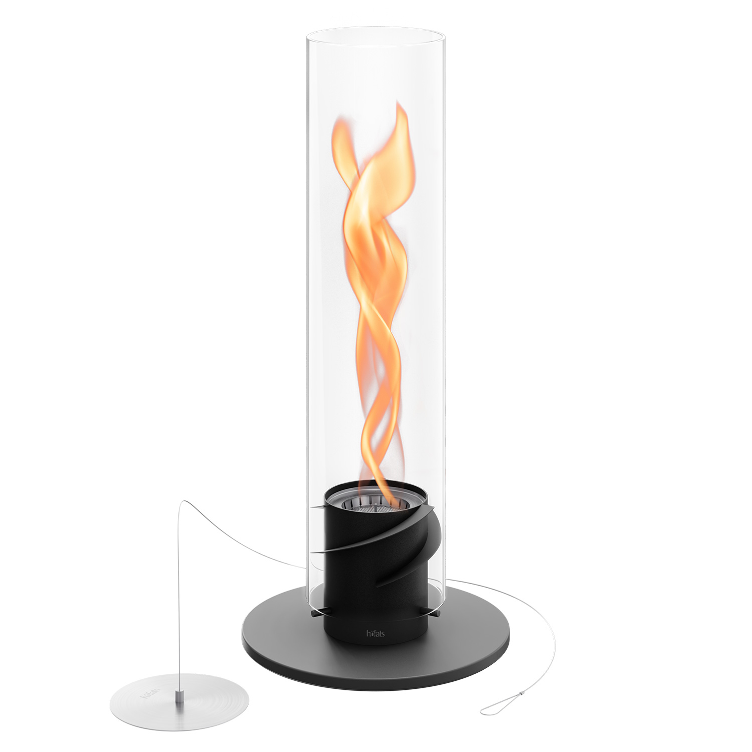 höfats SPIN 1200 Tischfeuer Schwarz