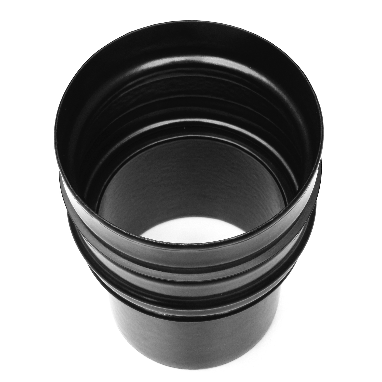 Raik Pelletrohr / Ofenrohr Erweiterung 80mm -100mm schwarz