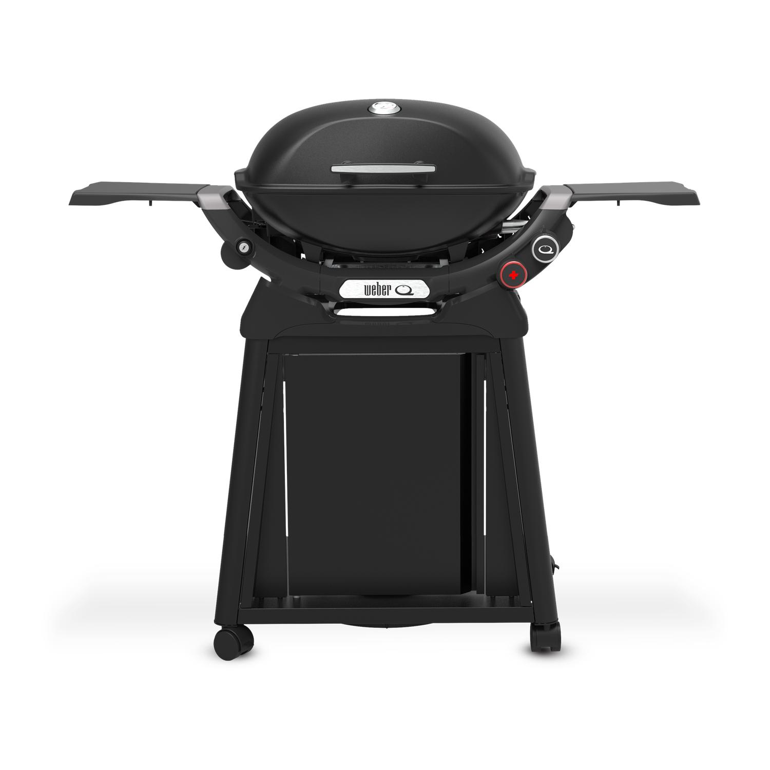 Weber Q 2800N+ Gasgrill mit Rollwagen Black
