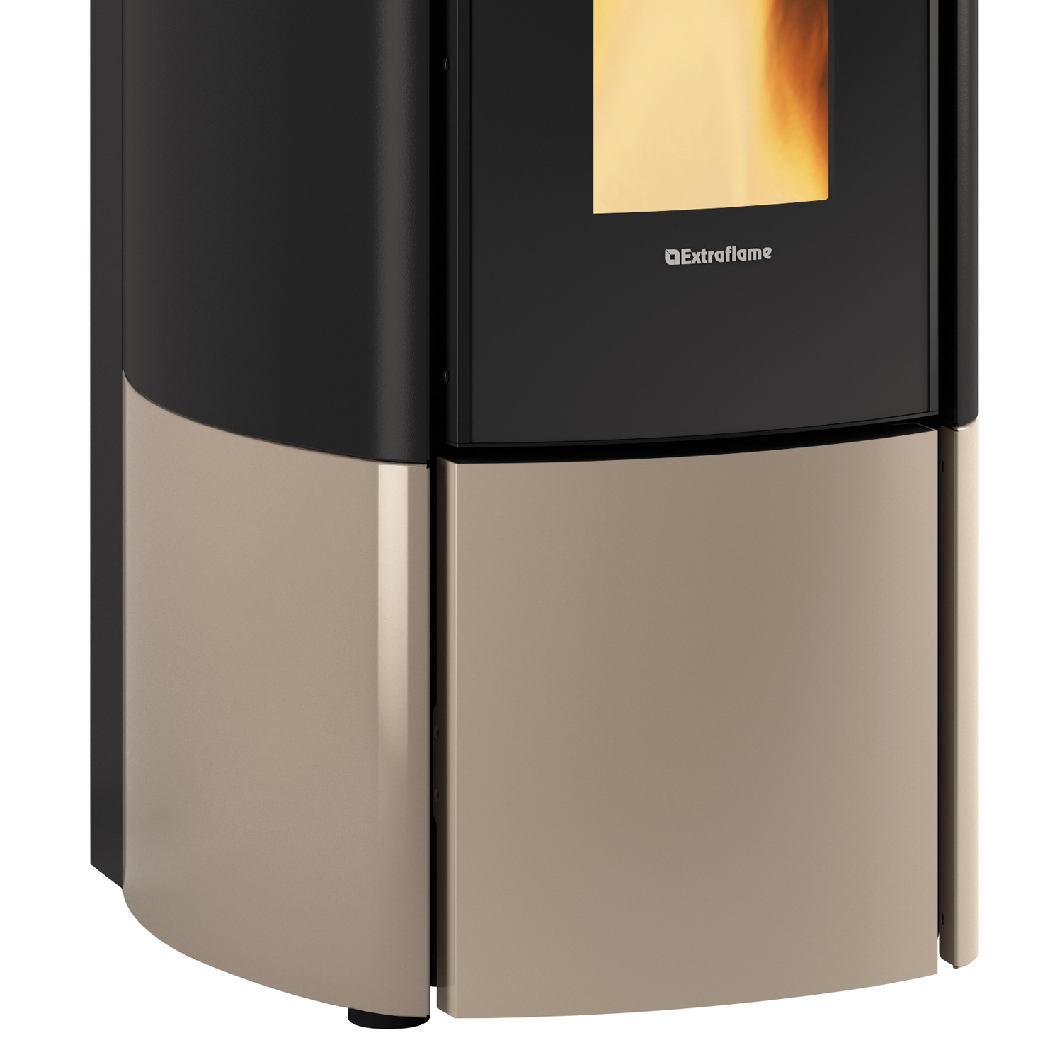 Extraflame Evolution Line Katia 11 Pelletofen Stahl Taubengrau