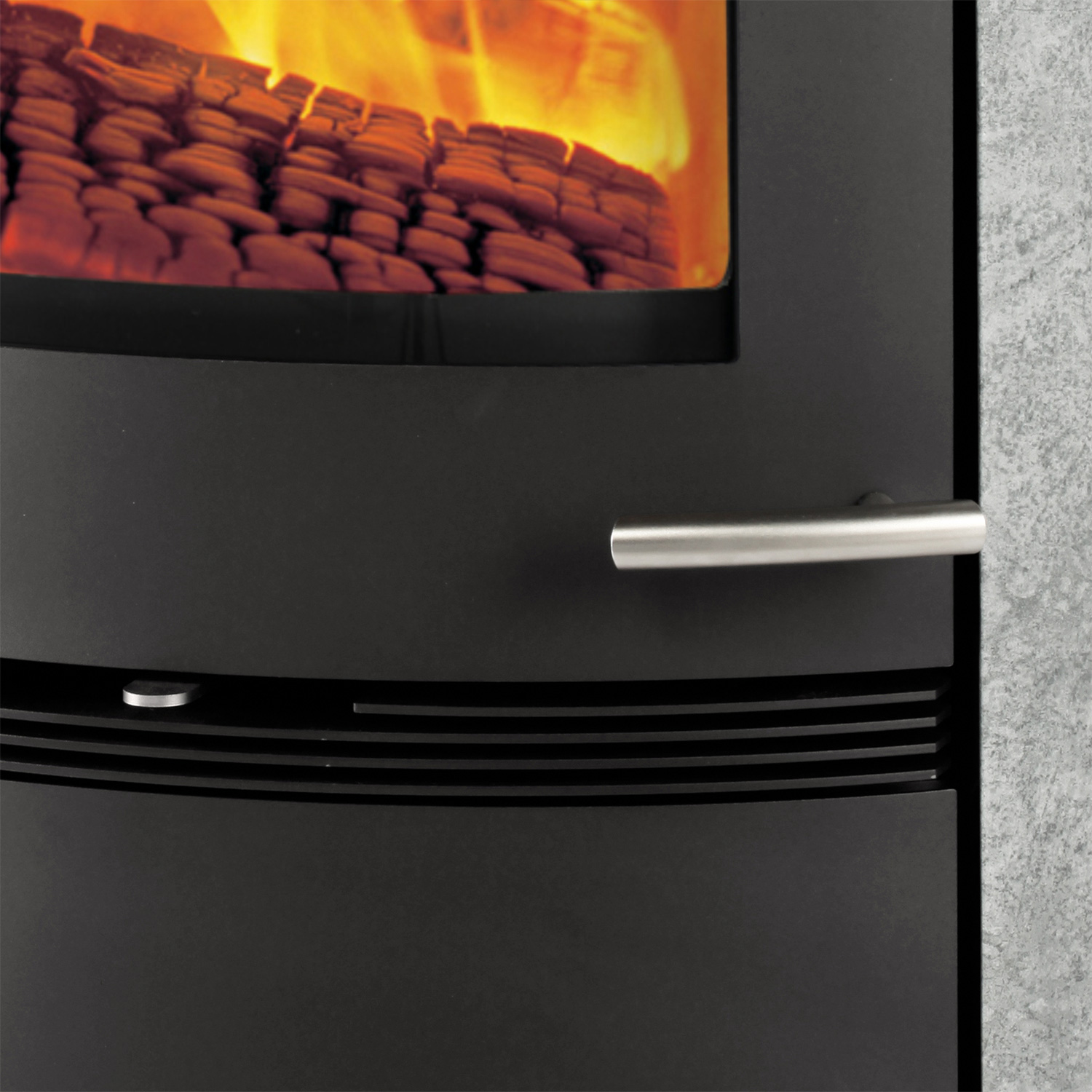 TermaTech TT22HS Kaminofen Speckstein | Front Schwarz TermaTech TT22HS Kaminofen Speckstein | Front Schwarz