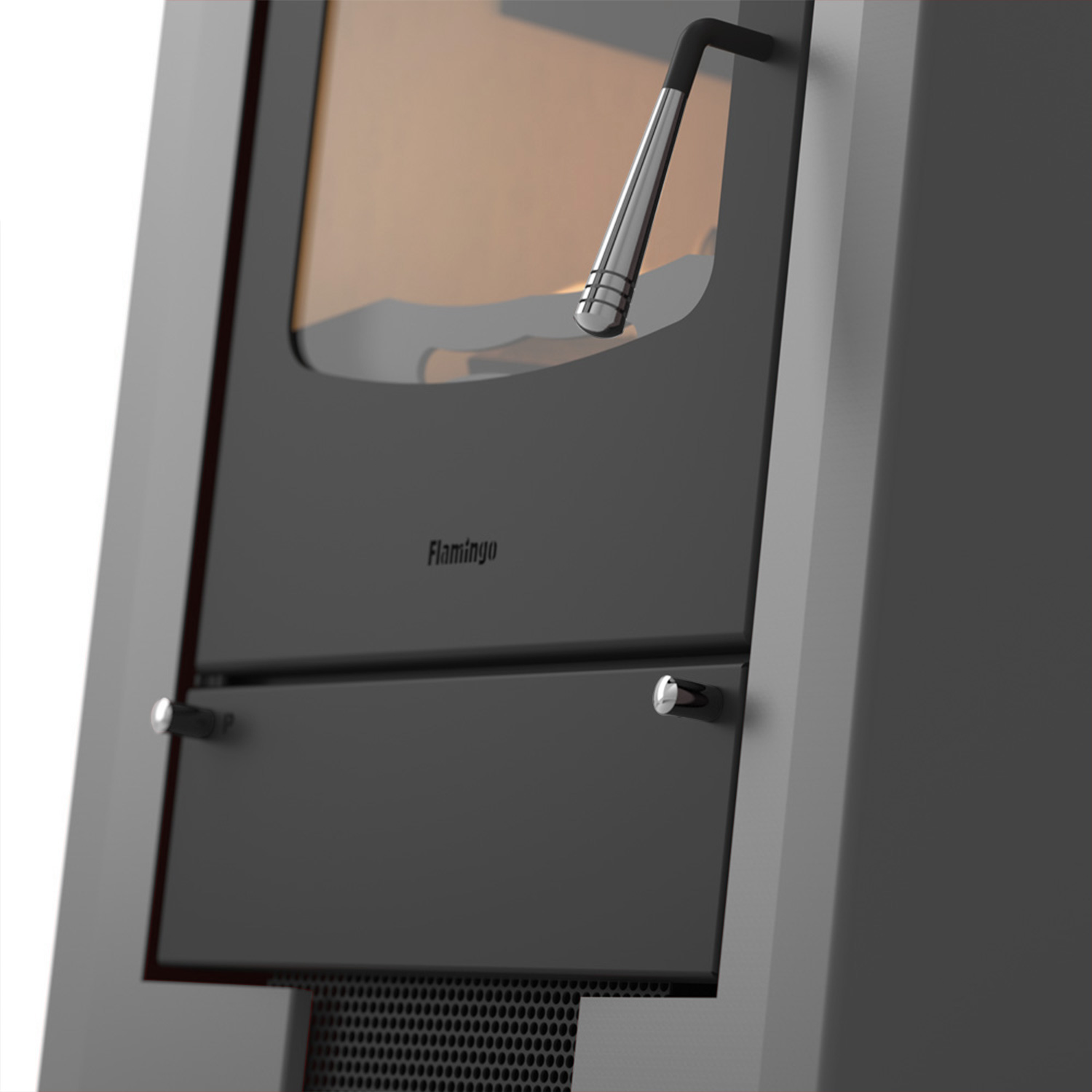 Kaminofen HS Flamingo ESPO 1 Grey Kaminofen HS Flamingo ESPO 1 Grey