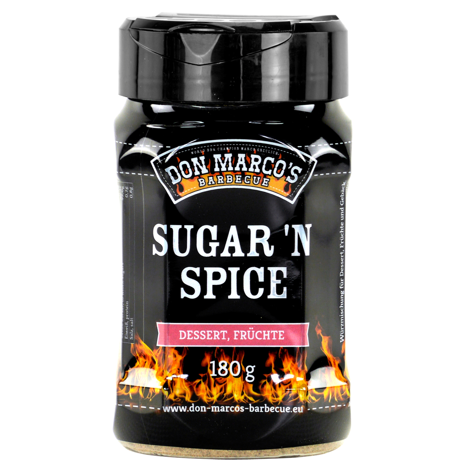 Don Marco´s BBQ Gewürz Sugar´n Spice 180 g Don Marco´s BBQ Gewürz Sugar´n Spice 180 g