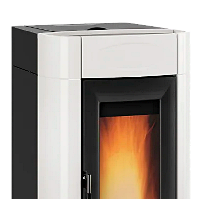 Extraflame Evolution Line ISIDORA IDRO H16 5.0 wassergeführter Pelletofen Weiß