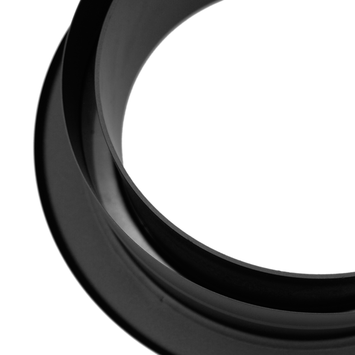 Raik Izoker Doppelwandfutter 150mm schwarz doppelwandig mit Wandrosette für Rauchrohr / Ofenrohr