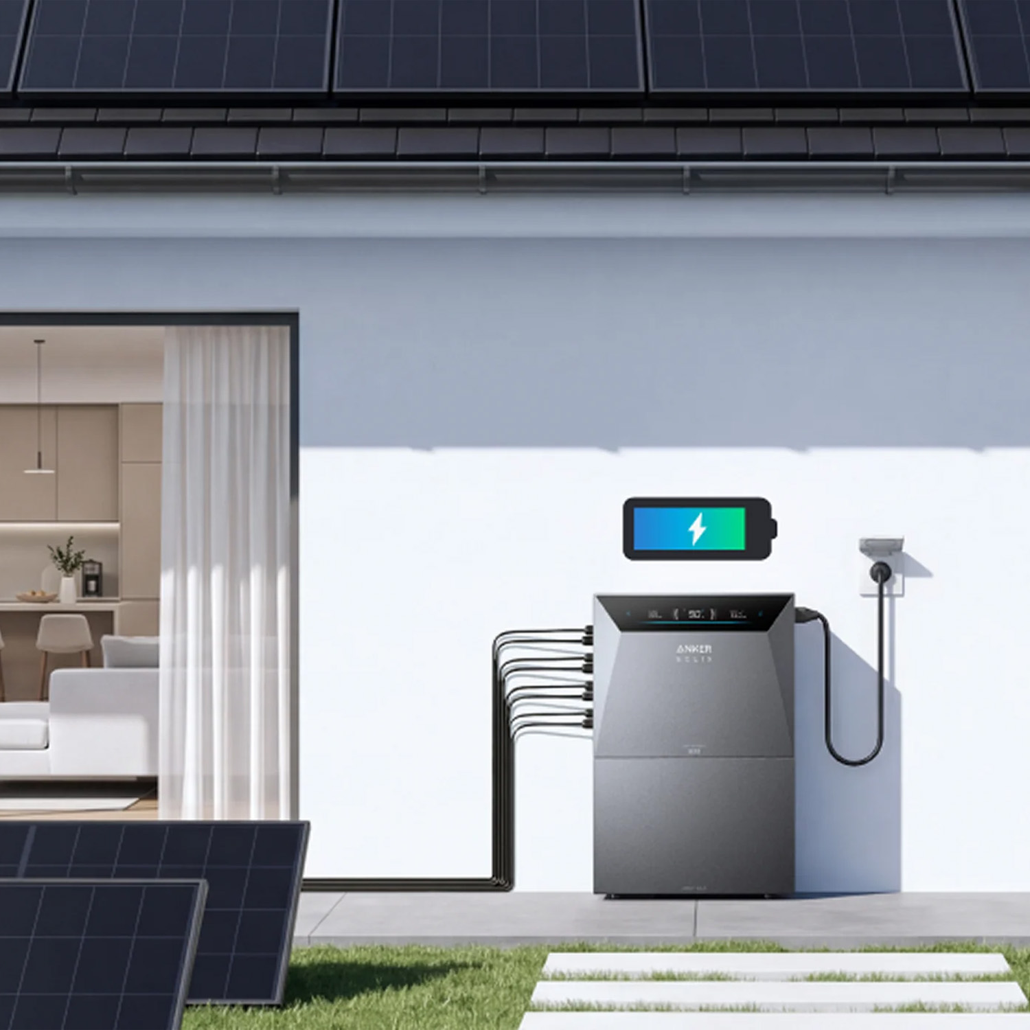 Anker SOLIX Solarbank 4 E5000 Pro + 4x BP5000 Erweiterungsakku