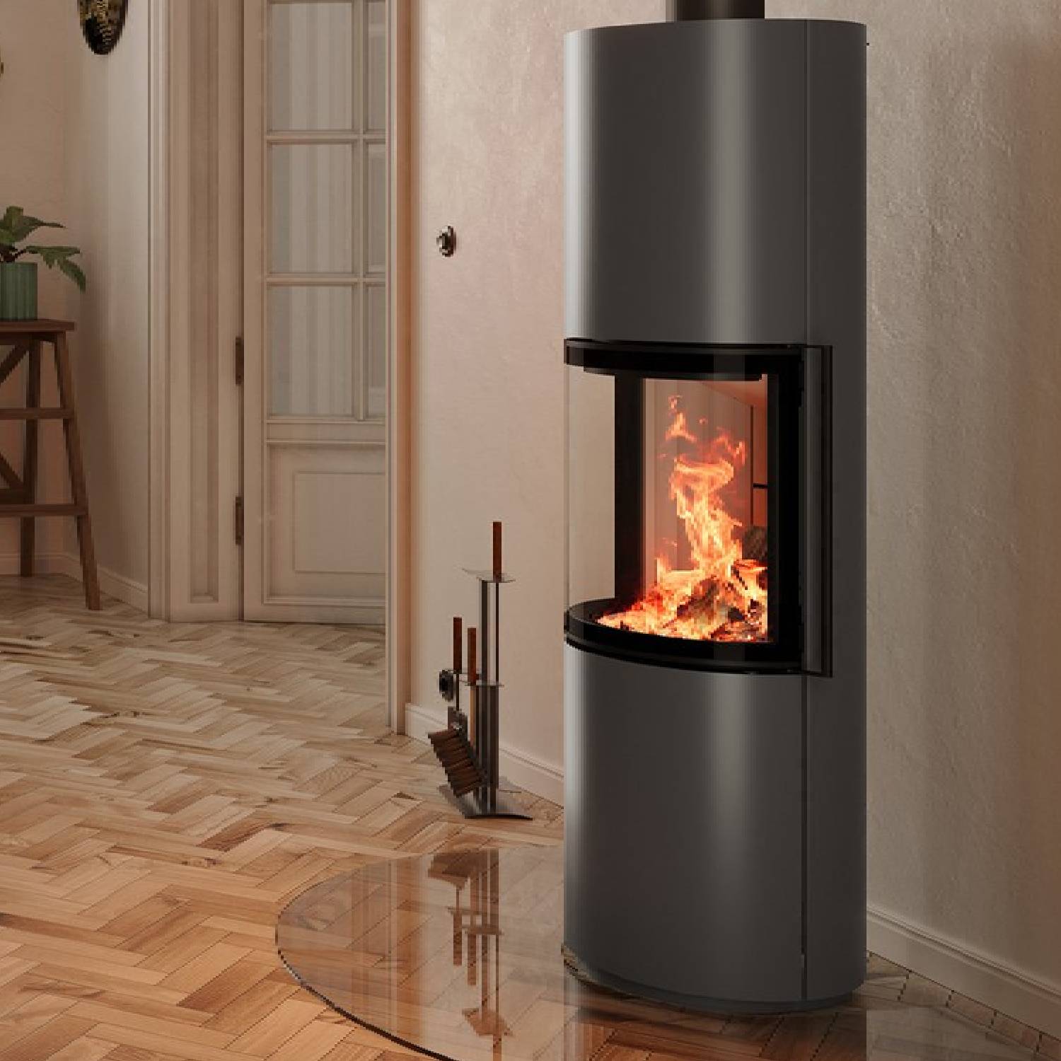 Spartherm Passo L RLU Kaminofen Titan