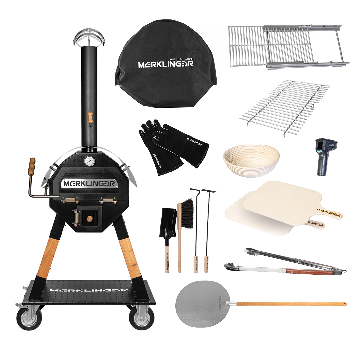 Der Merklinger Holzbackofen 600 HOT SUMMER SPECIAL inkl. Komplettset & Abdeckhaube Der Merklinger Holzbackofen 600 HOT SUMMER SPECIAL inkl. Komplettset & Abdeckhaube