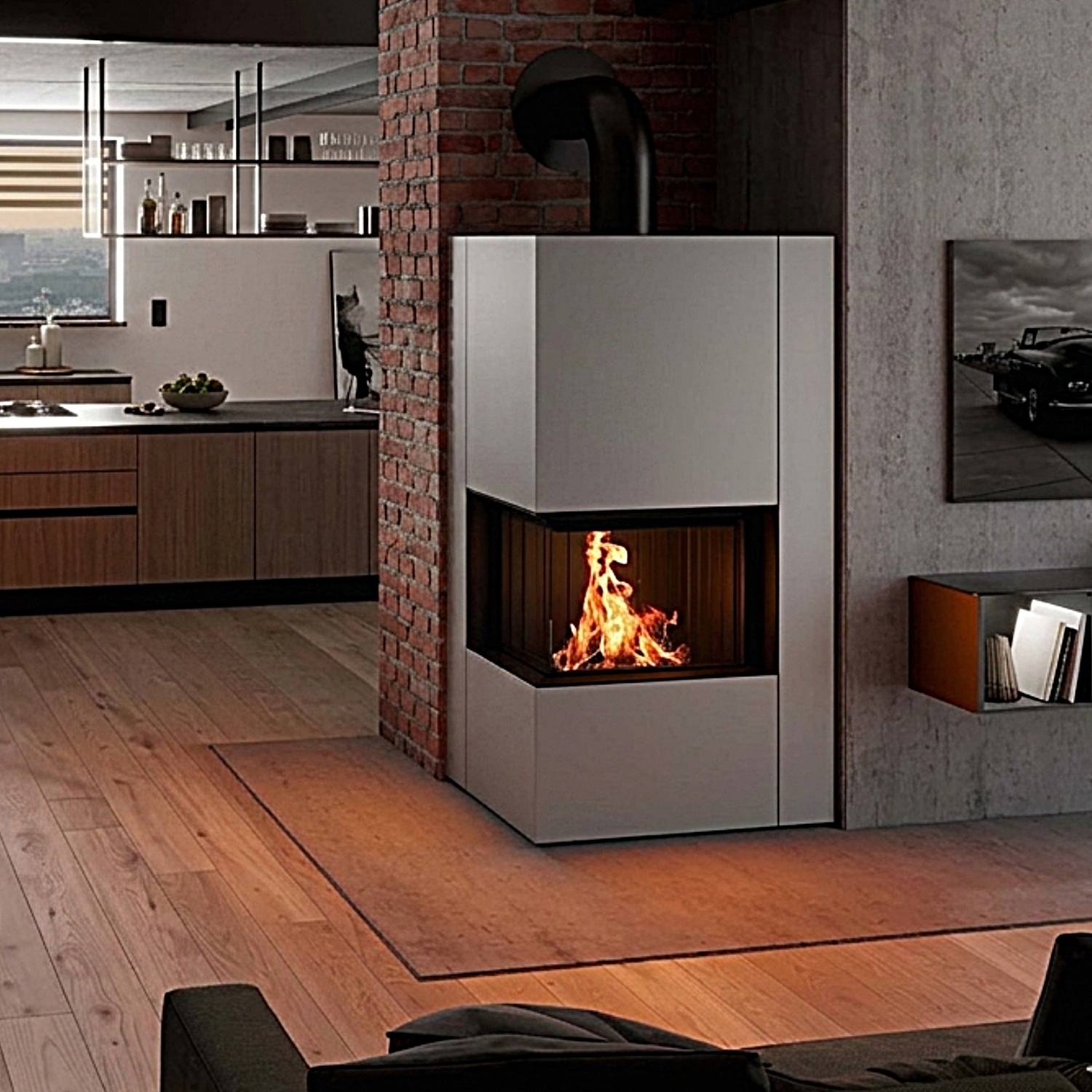 Spartherm Apollon 2L Kaminbausatz RLA Titan