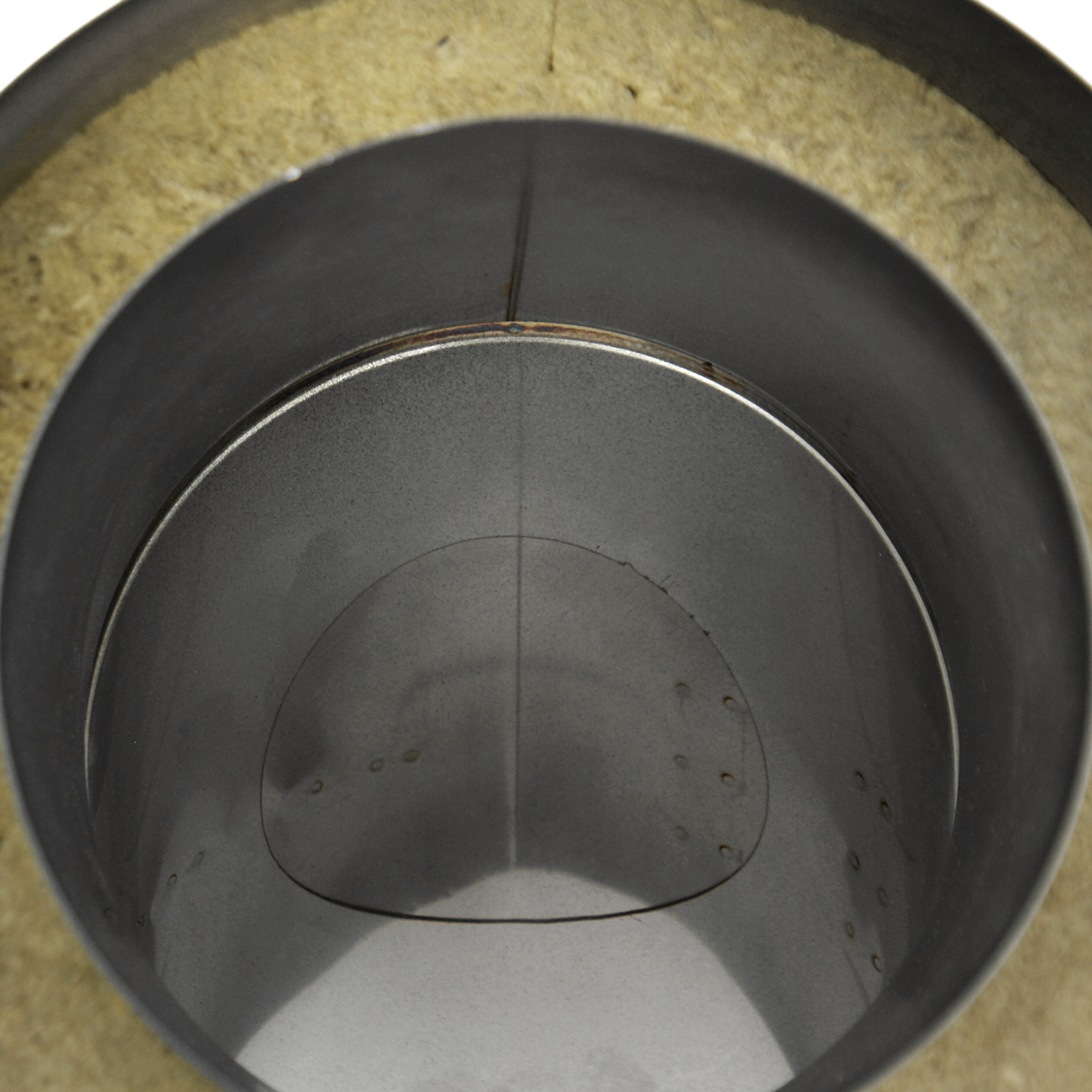 Raik Coltherm Rauchrohrbogen 150mm schwarz doppelwandig 45° mit Tür für Rauchrohr / Ofenrohr