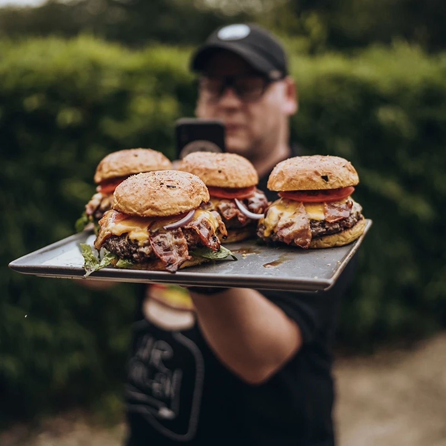 Moesta Simple Burgerpresse/ Burgersmasher Edelstahl Ø 18 cm