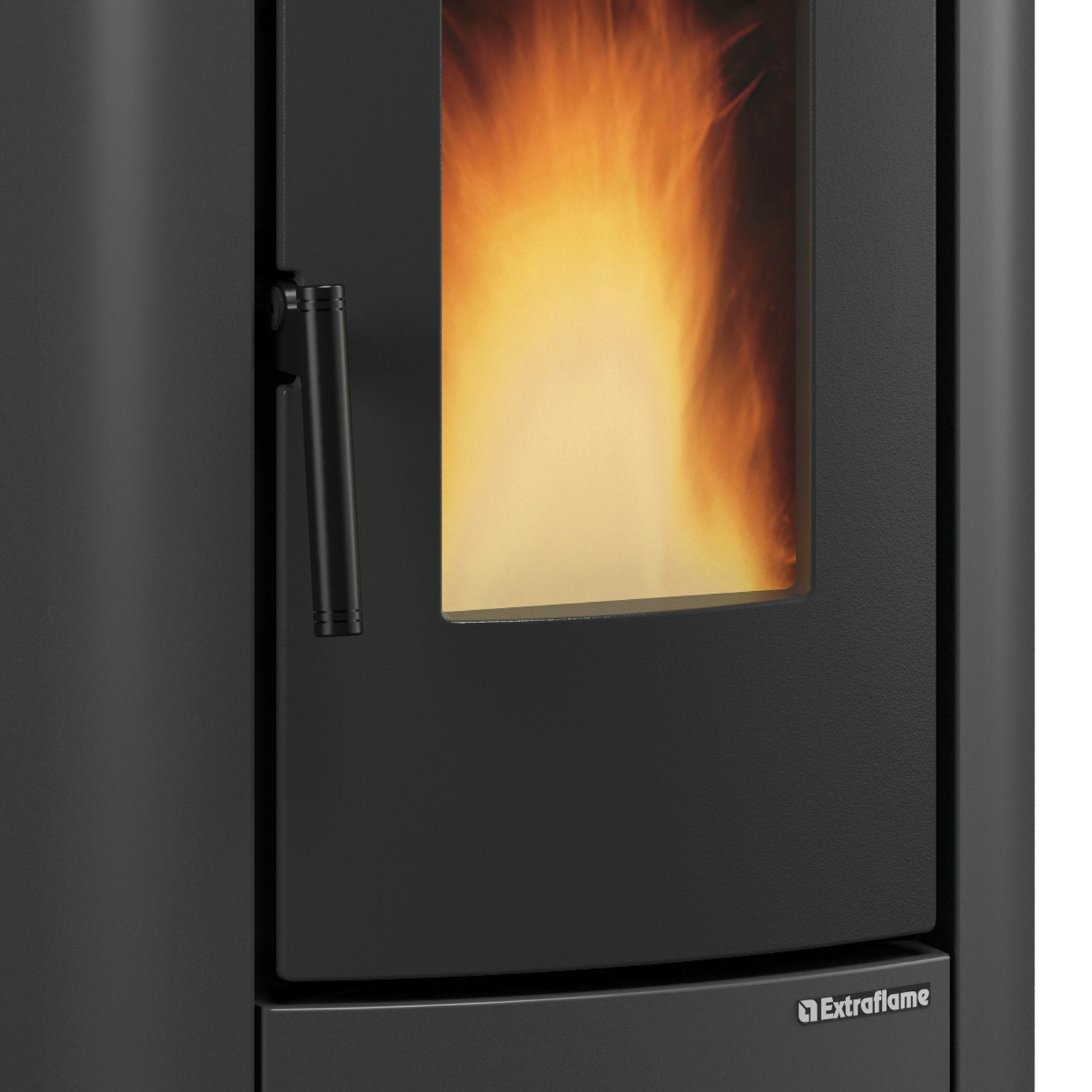 Extraflame Prestige Line Sabry 5.0 Evo Pelletofen Graphitgrau