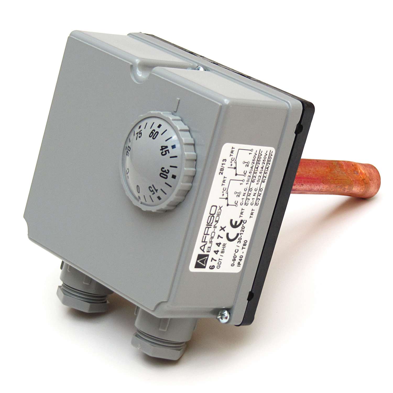 Gehäuse-Doppelthermostat Afriso Gehäuse-Doppelthermostat Afriso