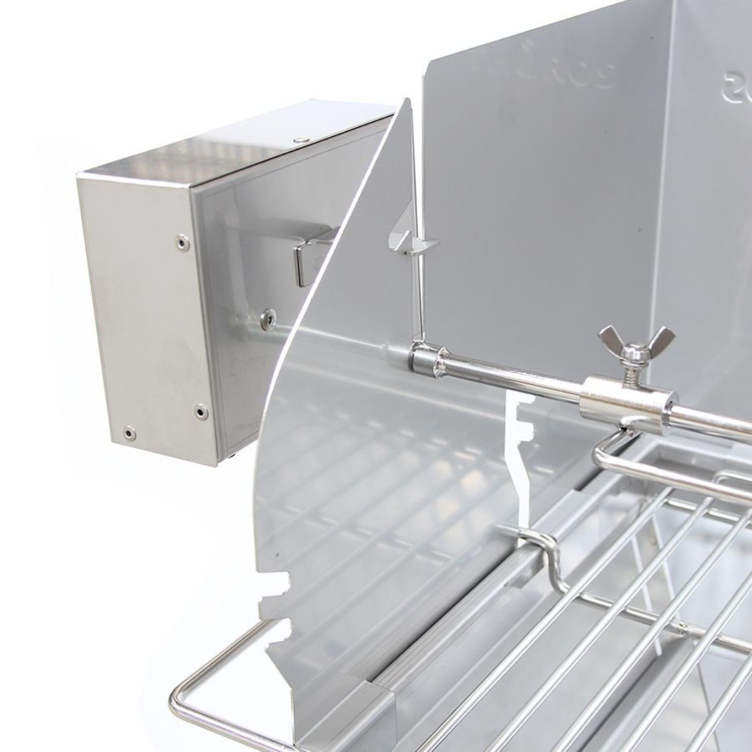 Thüros Edelstahlmotor für Drehspieße Thüros Edelstahlmotor für Drehspieße