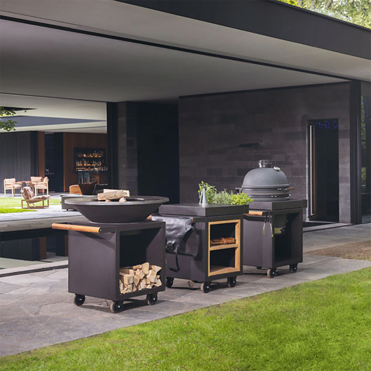 OFYR Sockel Schwarz 65 PRO Concrete für Kamado TB OFYR Sockel Schwarz 65 PRO Concrete für Kamado TB