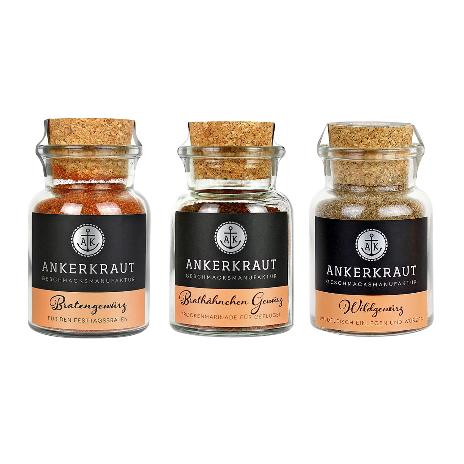 Ankerkraut Gewürzmischungen-Set Braten-Spezial