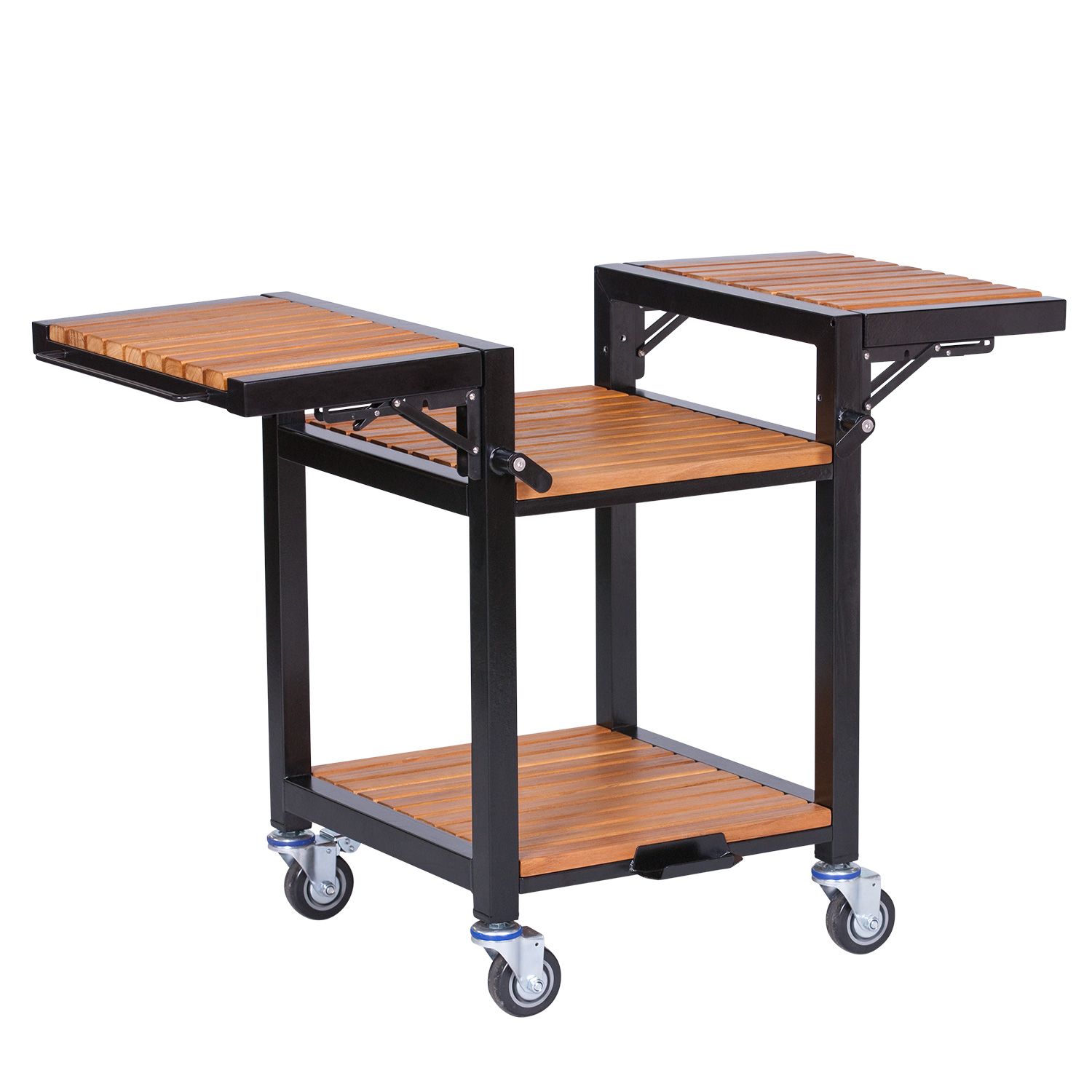 MONOLITH Trolley Keramikgrill inkl. Seitentische für ICON und JUNIOR MONOLITH Trolley Keramikgrill inkl. Seitentische für ICON und JUNIOR