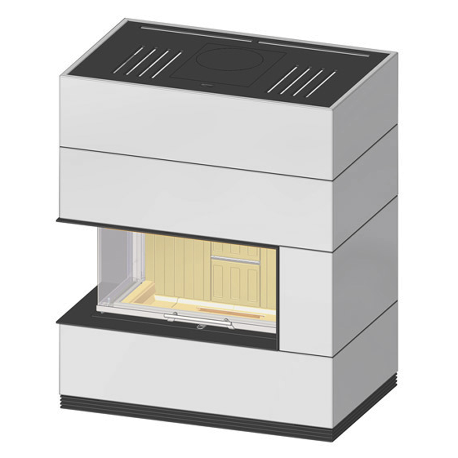 Spartherm Kaminbausatz SIM 1/3 Varia AS-2Lh-4S Natur Spartherm Kaminbausatz SIM 1/3 Varia AS-2Lh-4S Natur
