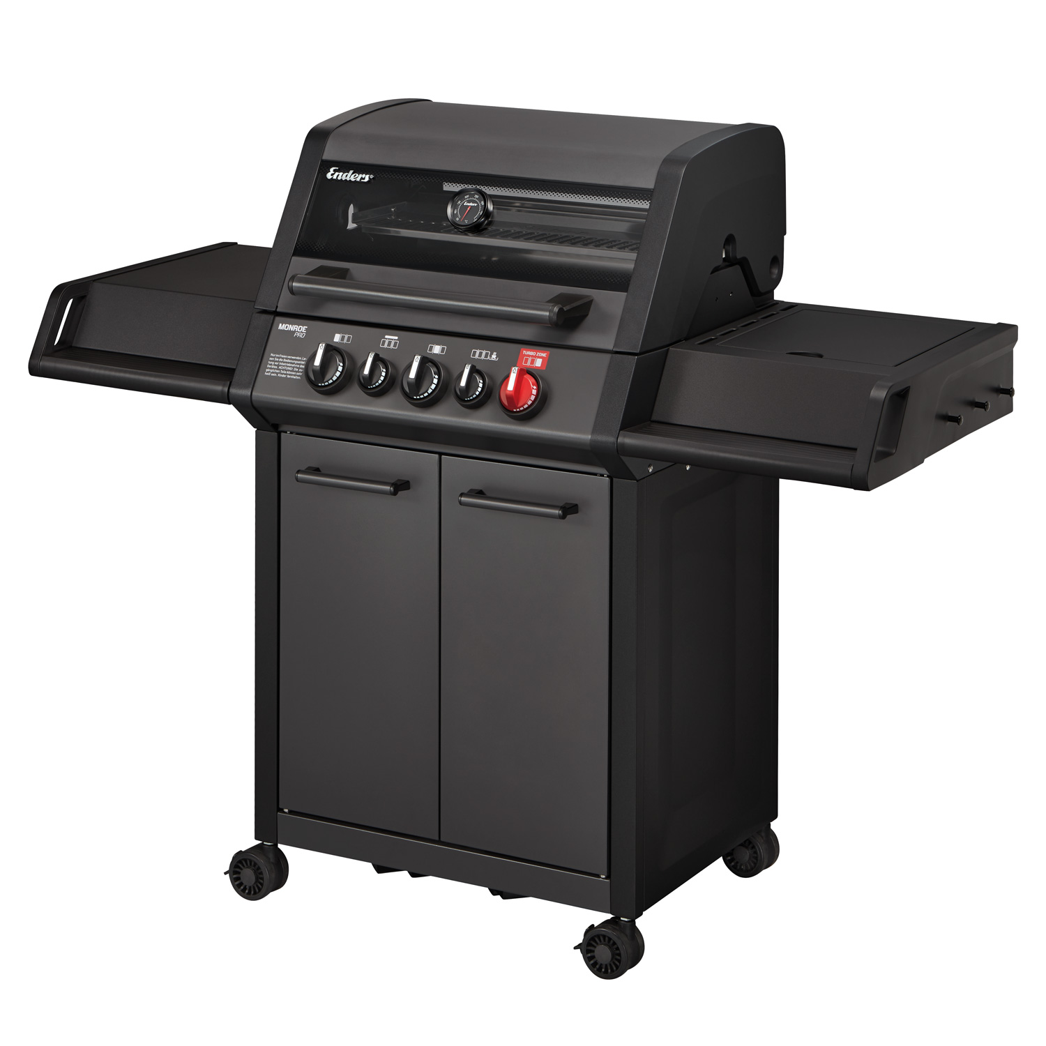Enders Monroe Pro 3 SIK Turbo Shadow Gasgrillstation Enders Monroe Pro 3 SIK Turbo Shadow Gasgrillstation