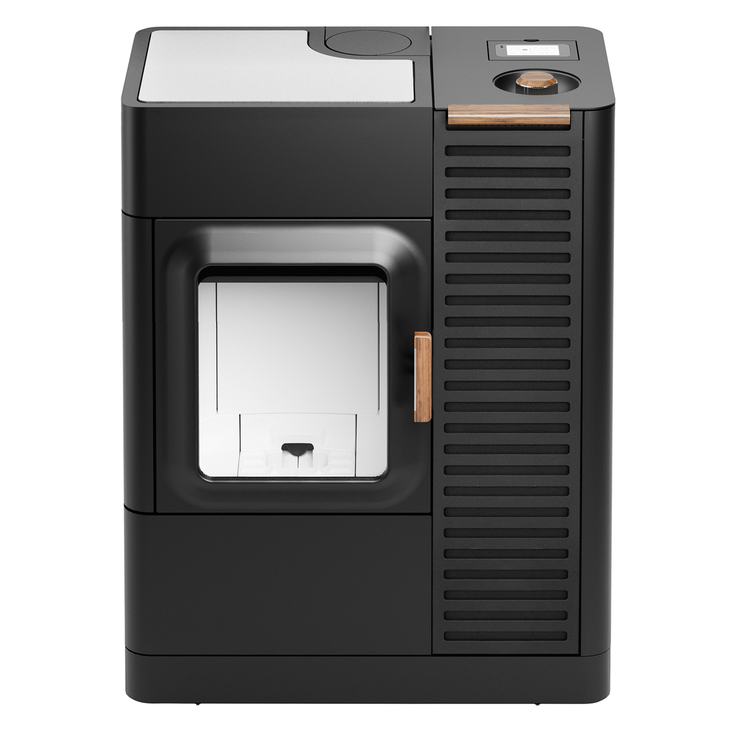 Austroflamm Mo Duo Cook Kombi-Kaminofen Stahl Schwarz + 450 kg Pellets gratis