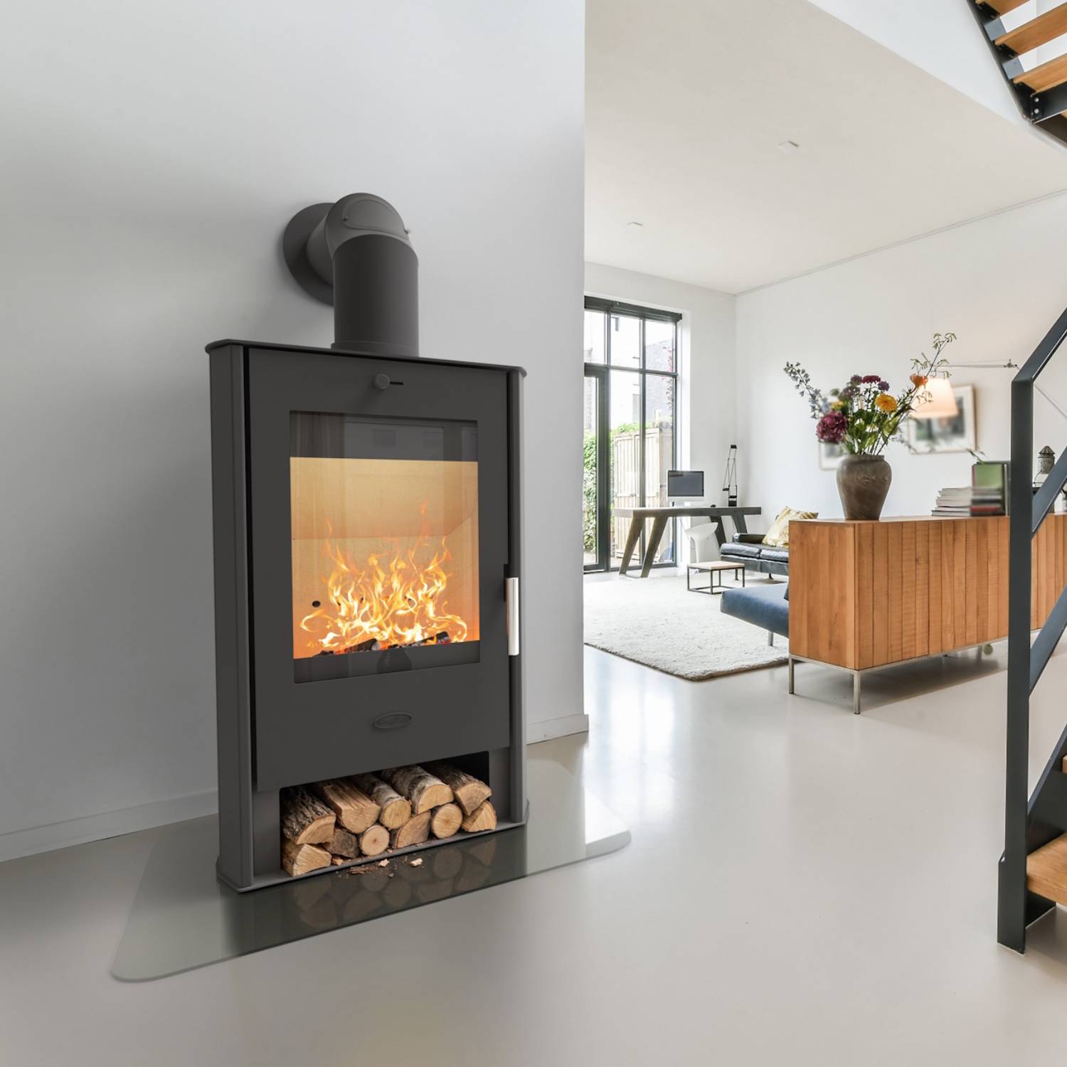 Fireplace Korda Kaminofen Stahl