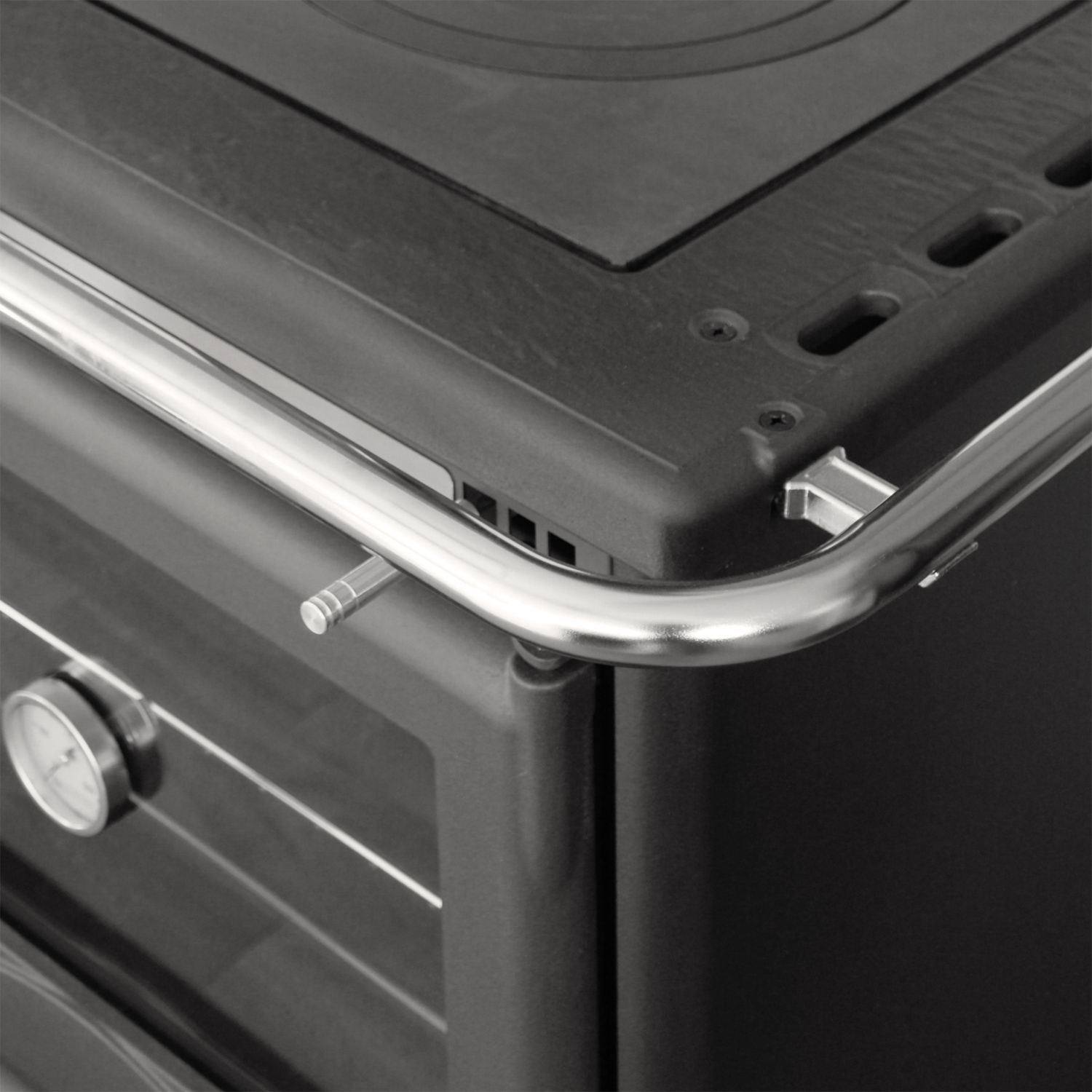 La Nordica Rosa XXL.16 Küchenofen Stahl Anthrazit-Schwarz