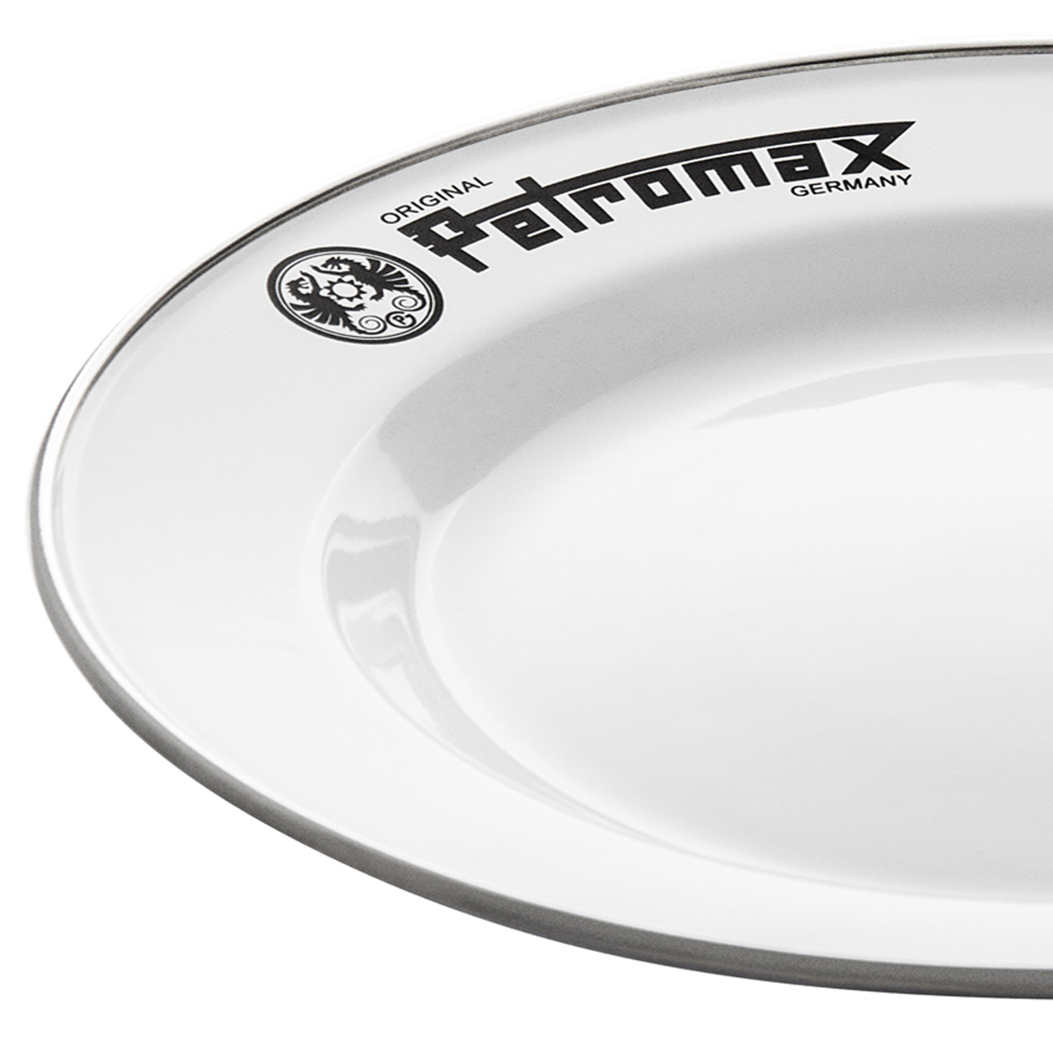 Petromax Emaille-Teller Weiß 2er-Set Ø 22 cm Petromax Emaille-Teller Weiß 2er-Set Ø 22 cm