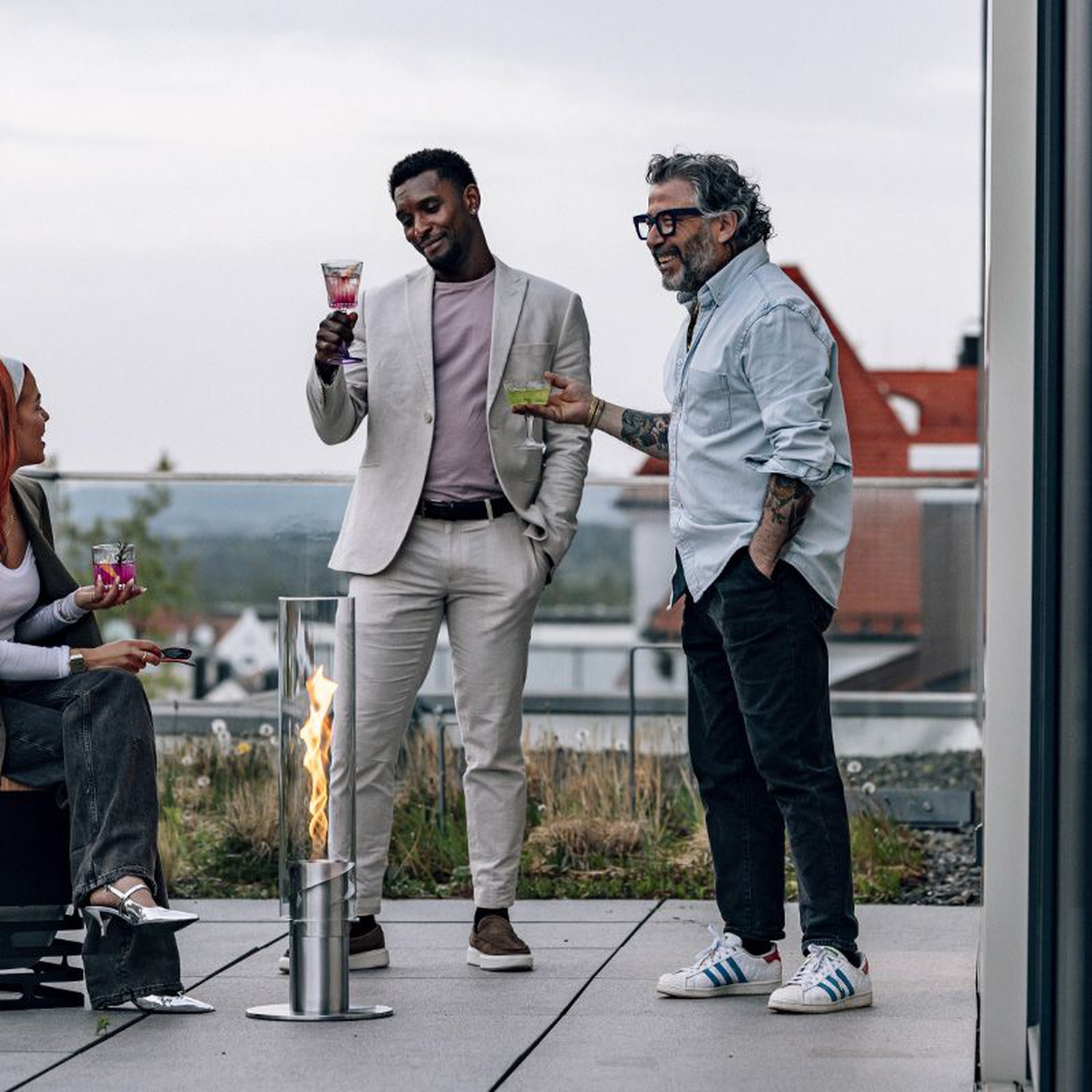 höfats SPIN 1500 Standerhöhung silber höfats SPIN 1500 Standerhöhung silber