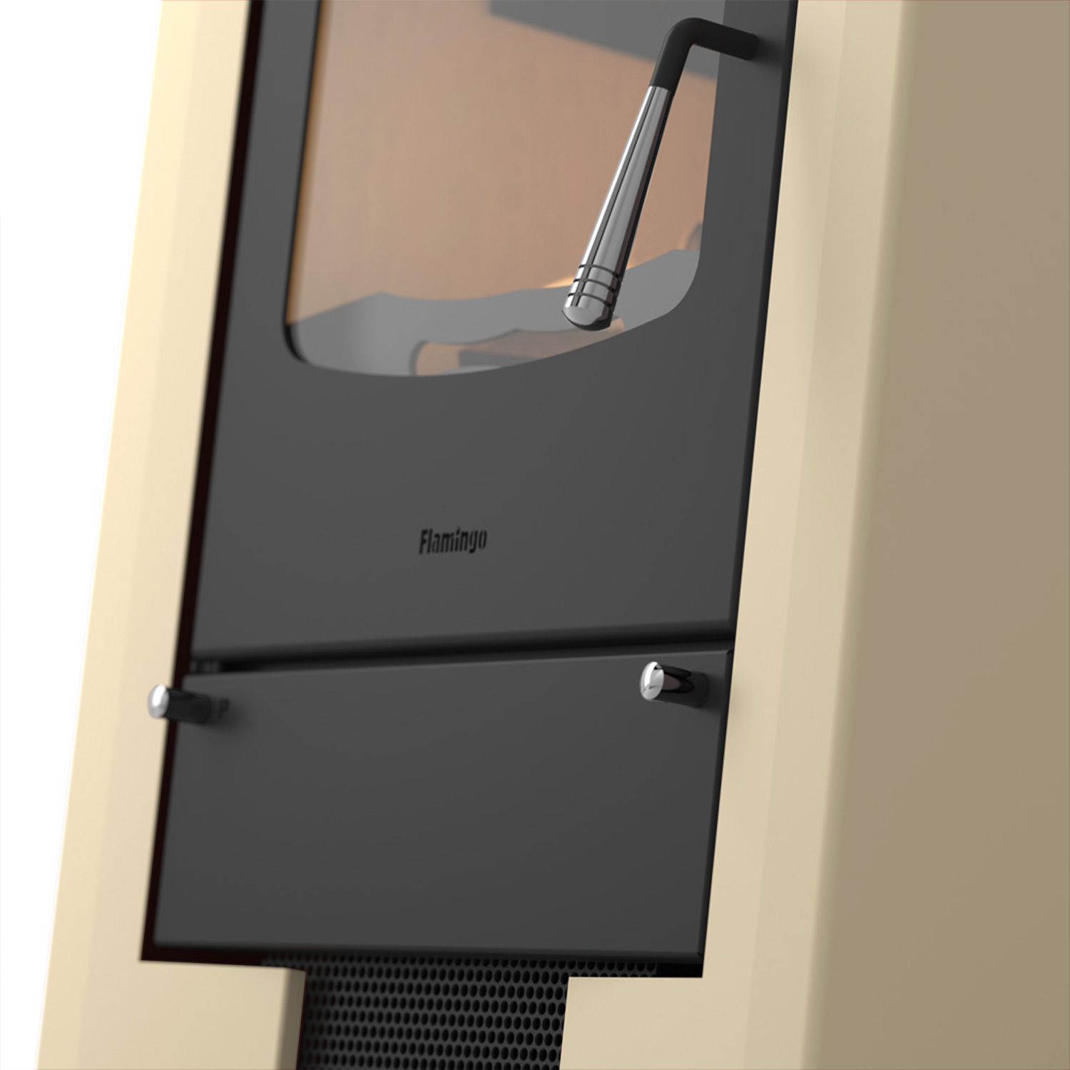 Kaminofen HS Flamingo ESPO 1 Creme Kaminofen HS Flamingo ESPO 1 Creme