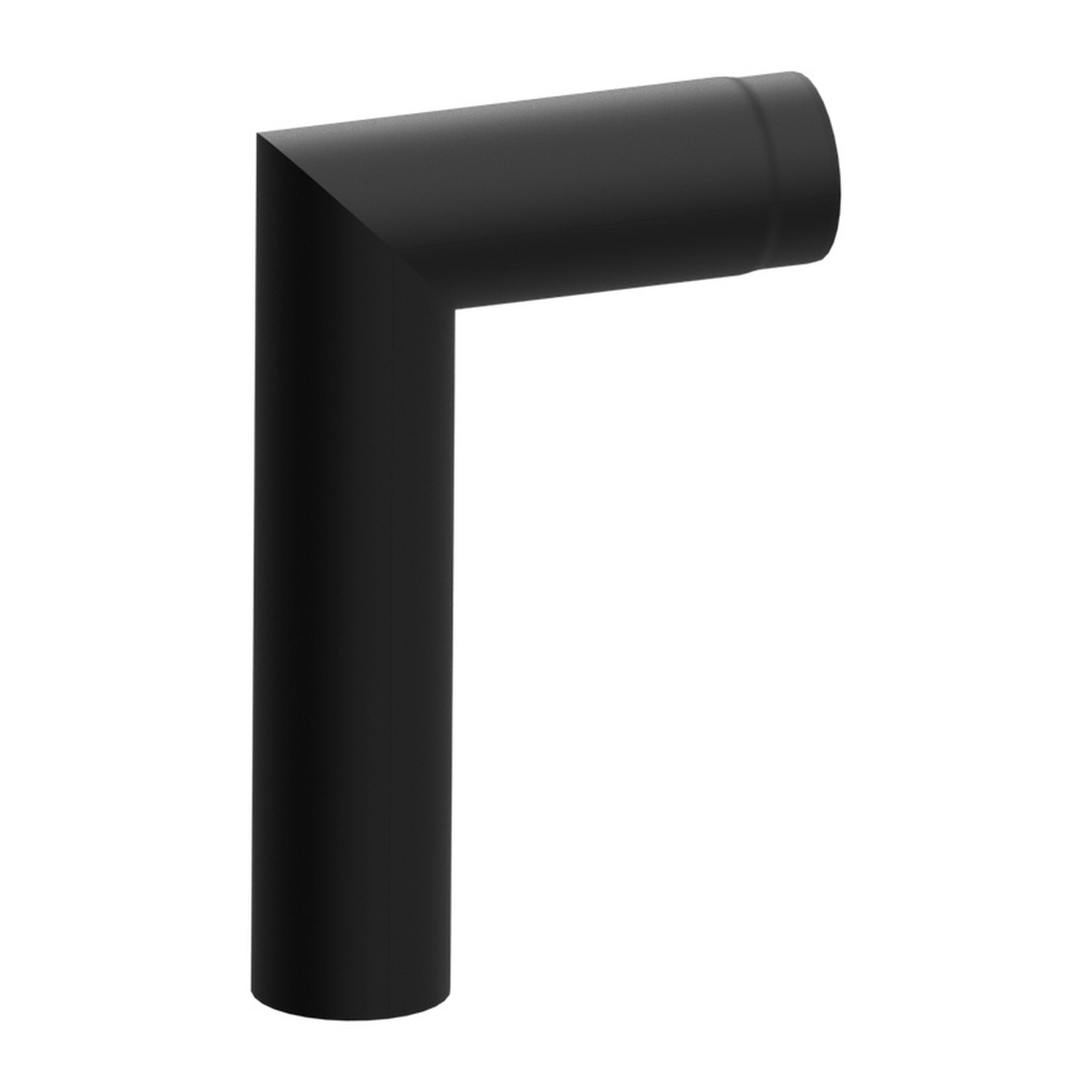 Raik Lifestyle Winkelbogen Durchmesser 150/90° 2,00mm 2-tlg 700/450 schwarz für Rauchrohr/ Ofenrohr